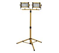 Draper 230V Twin Head SMD LED Tripod Site Light 2200 Lumens 2x10W Adjustable
