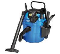 Draper 1x 18l 1500W 230V Wall Mountable Wet and Dry Vacuum Cleaner Work Tool