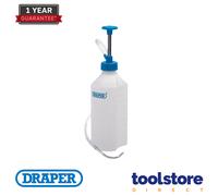 Draper Multi-Purpose Portable Fluid Pump | 1L Engine Fuel Oil Water Pump | Brake Fluid Bleeding Pump | 23242