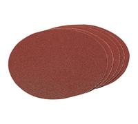 Draper 200mm Diameter Aluminium Oxide Sanding Discs 200mm Assorted Pack of 5