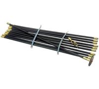 Draper 23540 Polypropylene Drain Rod Set, 9m, 109cm x 10cm x 10cm, Blue, Pack of 12