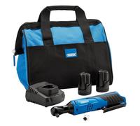 Draper 12V Ratchet Kit 2 X 1.5Ah Batteries 1 X Fast Charger 1 X Tool Bag kit 1 23649