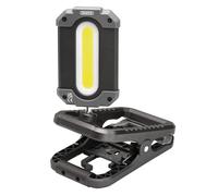 Draper Cob Led Rechargeable Work Light And Power Bank With Clamp 10W 1000 Lumens Usb-C Cable Supplied Pk 1 23942