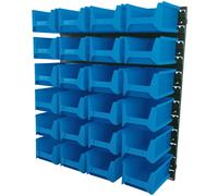 24 Bin Wall Storage Unit, Large Bins