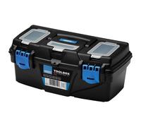 Draper Plastic Toolbox With Tote Tray 13in Pk 1 24194