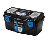 Draper Plastic Toolbox With Tote Tray 16in Pk 1 24197