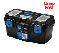 Draper 24197 Plastic Toolbox with Tote Tray 16"