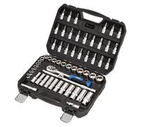 Draper Hi-Torq® Metric Socket And Bit Set 3/8in Sq. Dr. (58 Piece) Pk 1 24228