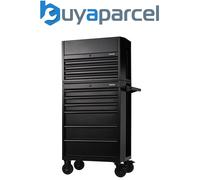 BUNKER® Combined Roller Cabinet & Tool Chest - 10 Drawer, 26", Black