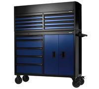 Draper 24254 BUNKER® Combined Roller Cabinet and Tool Chest, 13 Drawer, 52"