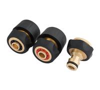 Draper Brass And Rubber Hose Connector Set (3 Piece) 24529