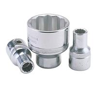 Draper 24575 12mm 1/2 Square Drive Elora Bi-Hexagon Socket