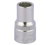 Elora 24575 Bi-Hexagon Socket 1/2in Sq. Dr. 12Mm each