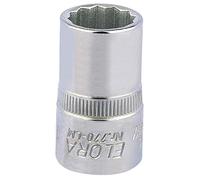 Draper 24608 15mm 1/2 Square Drive Elora Bi-Hexagon Socket