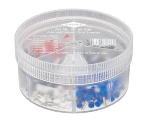 Draper 24633 Knipex 97 99 906 Assortment Boxes With 450 Insulated Wire Ferrules 5 X Wire Ferrule Sets