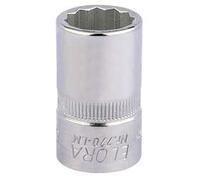 Draper 24640 19mm 1/2 Square Drive Elora Bi-Hexagon Socket