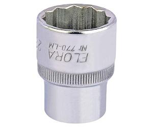 Draper 24682 23mm 1/2 Square Drive Elora Bi-Hexagon Socket