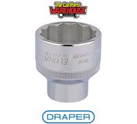 Elora 24773 Bi-Hexagon Socket 1/2in Sq. Dr. 33Mm each