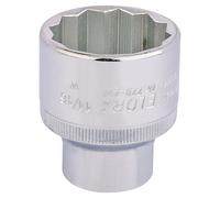 Draper 24880 Elora Whitworth Bi-Hexagon Socket, 1/2" Sq. Dr., 11/16"