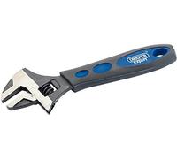 Draper 24896 Expert Adjustable Crescent Type Wrench with Soft Grip, 250mm, Blue