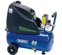 Draper 24978 24L Oil-Free Air Compressor (1.1kW)