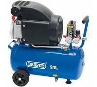 Draper Air Compressor - 2HP, 24ltr, 230V