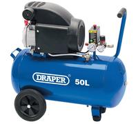 Draper 24981 Direct Drive Oiled Air Compressor 50L 1.5Kw each