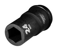 Draper 24mm 3/4"D Deep Impact Socket 6 Point Metric Hi-TORQ 71883