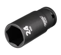 Draper 24mm Impact Deep Socket 1/2DR - 12746