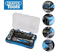DRAPER 1/4" Sq. Dr. Metric Socket Set (25 Piece) [16354]