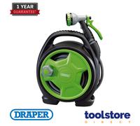 Draper Mini Hose Reel Set (10M) with Spray Gun Garden/Patio Watering Equipment