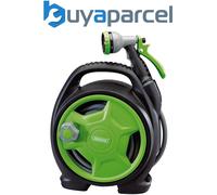 Draper Mini Hose Reel Set (10M) with Spray Gun Garden/Patio Watering Equipment
