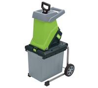 Draper 2500W Electric Garden Shredder 230V | Rapid Wood Chipper | Garden Cleaning Tool | 50L Collection Box Mulcher | 65kg/h Shredding Capacity | 3M