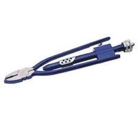 Draper 250mm Wire Twisting Pliers | Maximum Wire Capacity Twist 1.5mm diameter & Cut 2.5mm| Chrome Vanadium Steel Hand Tool | Chrome Plated Spiral Screw | 38896