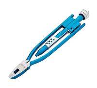 Draper 250mm Wire Twisting Pliers | Maximum Wire Capacity Twist 1.5mm diameter & Cut 2.5mm| Chrome Vanadium Steel Hand Tool | Chrome Plated Spiral Screw | 38896