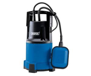 Draper 250W Portable Submersible Clean Water Pump 110V |Max Flow Capacity 6000 l/h Electric Pump | Thermal Overload Protection | Irrigation Tool |10M Cable Draining Pump| 98913