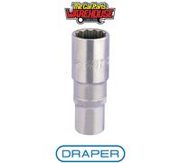 Elora 25135 Deep Bi-Hexagon Socket 1/2in Sq. Dr. 21Mm each