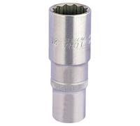 Draper 25135 Elora Deep Bi-Hexagon Socket, 1/2" Sq. Dr., 21mm