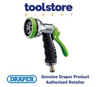 Draper 7 Pattern Aluminium Garden Watering Spray Gun