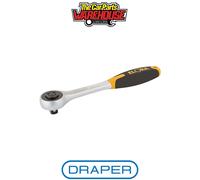 Elora 25408 Push Through Soft Grip Reversible Ratchet 1/2in Sq. Dr. 200Mm each