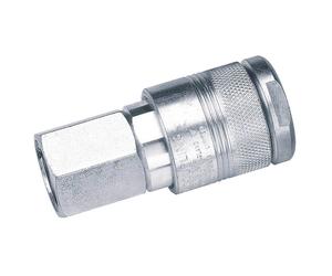 Draper 25814 1/2in Taper Pcl M100 Series Air Line Coupling Female Thread (Sold Loose) each