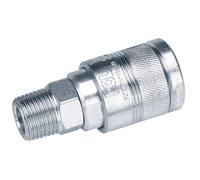 Draper 25815 1/2" BSP Male Thread Air Line Coupling (Sold Loose)