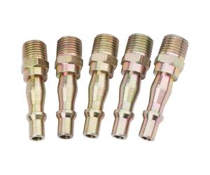 Draper 25832 1/4in Male Thread P oupling Screw Adaptor (Pack Of 5) per card