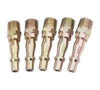 Draper 25832 1/4in Male Thread Pcl Coupling Screw Adaptor (Pack Of 5) per card