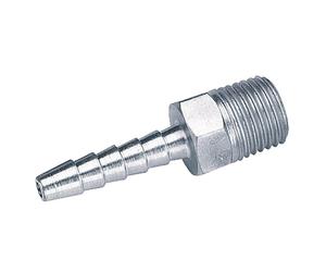 Draper 25842 1/4in Taper 3/16in Bore Pcl Male Screw Tailpieces (5 Piece) per card
