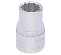 Draper 25862 10mm 3/8 Square Drive Elora Bi-Hexagon Socket