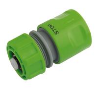 Draper 25902 Garden Hose Connector With Water Stop Feature 1/2in each