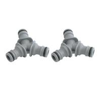 Draper 25913 Polypropylene Three-Way Hose Connector (Pack of 2)