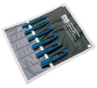 Draper 25993 Lot de 6 emporte-pièces 5-6-8-10-11 and 13 mm,Blue