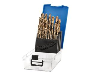 Draper 25pcs Expert HSSE M35 Cobalt Drill Bit Set - 08978 - for Alloy Steel, Titanium Alloys, Stainless Steel, Hardened Steel, Cast Iron and Carbon Steel